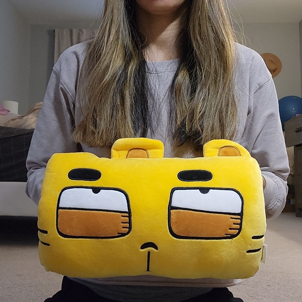 New MINISO Myoo and Friends Rechargeable Electric Hand Warmer Plush Pillow - Picture 4 of 10